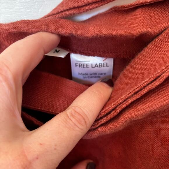 Free label mini wrap skirt size m - Picture 3 of 3